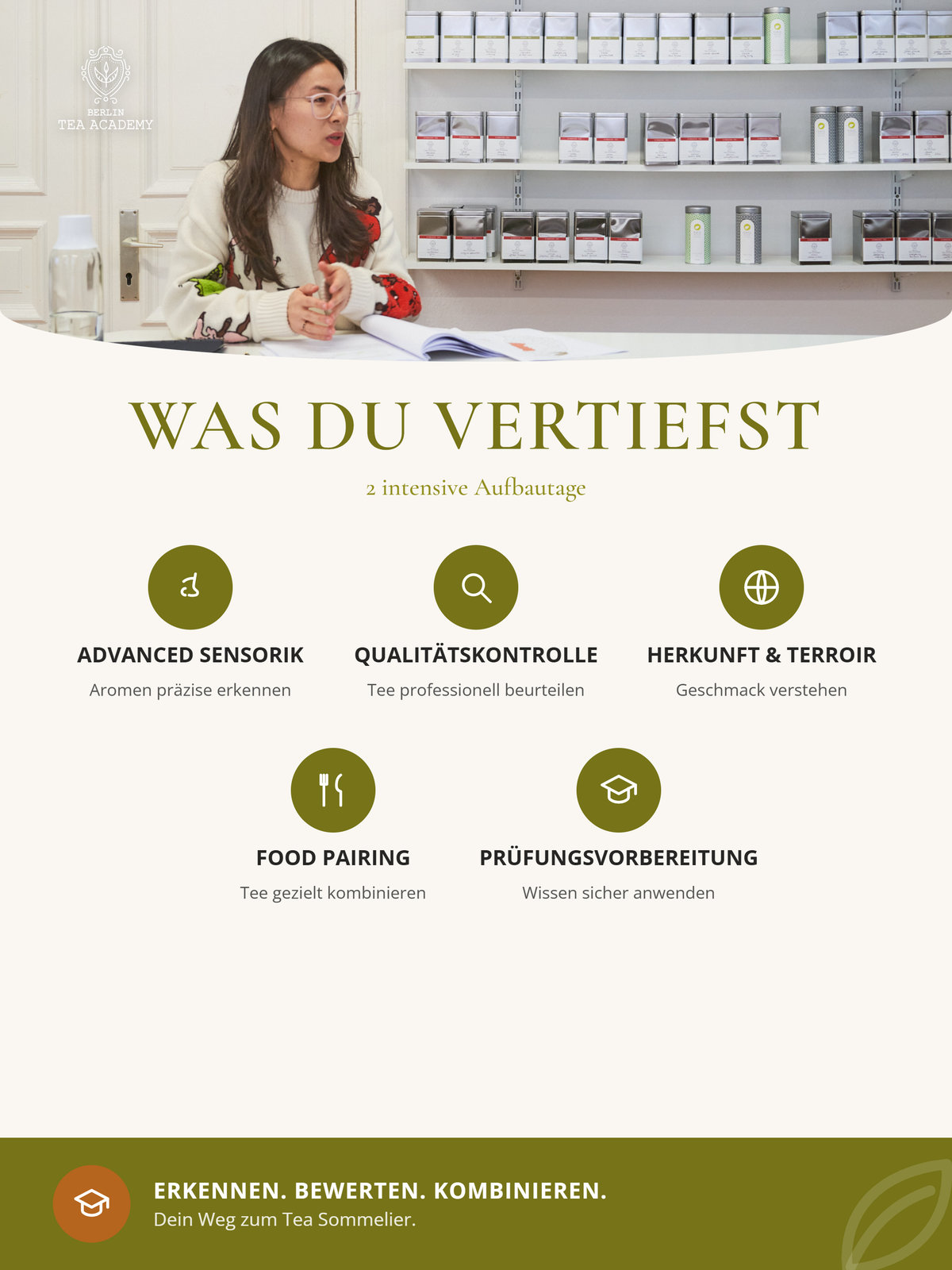 Aufbaumodul Tea Sommelier