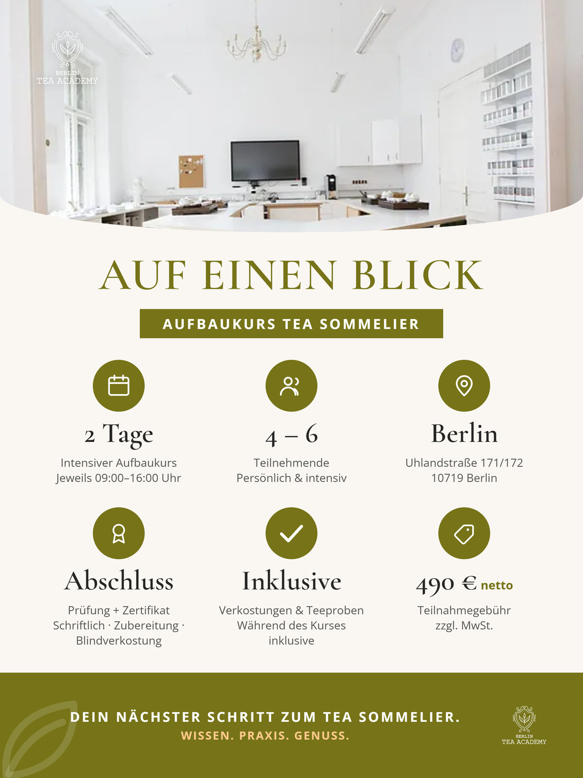 Aufbaumodul Tea Sommelier